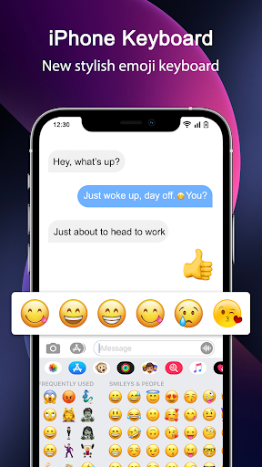 iphone keyboard Screen 3