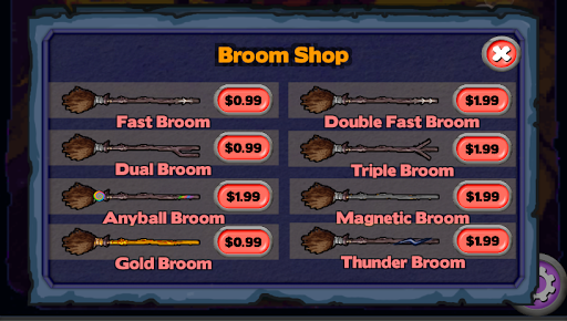 Bubble Runner - Witch Monster