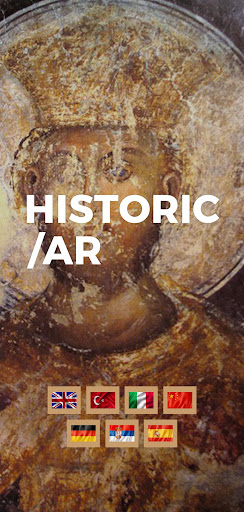 Android application HistoricAR screenshort