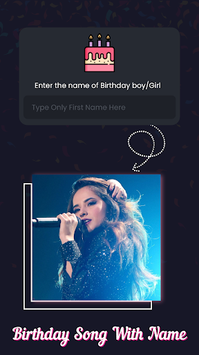 Birthday Song With Name Screen 2