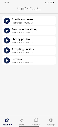 Still Tinnitus Screenshot 1 - AppWisp.com