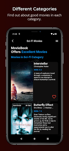 MovieBook - Find a Good Movie Screen 2