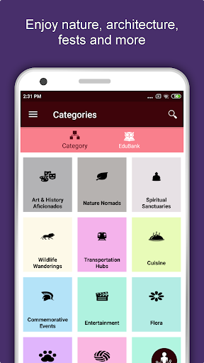 Android application Arequipa Travel & Explore, Off screenshort