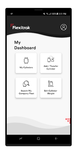 Android application Flexitrak screenshort