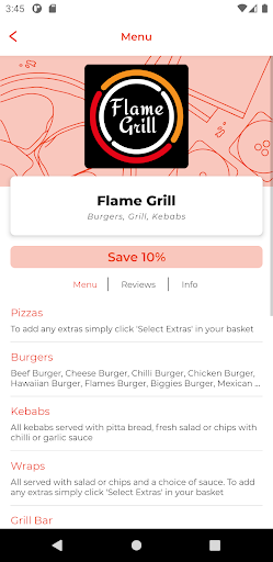 Flame Grill DH5 Screen 2