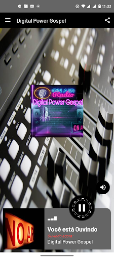 Android application Rádio Digital Power Gospel screenshort