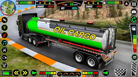 US Oil Tanker Truck Games 2023