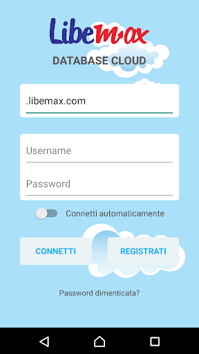 Android application Libemax: database online cloud screenshort