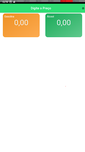 Android application Gasolina ou Etanol? screenshort