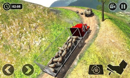 Offroad Farm Animal Truck Driving Game 2020