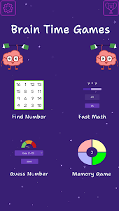 Brain Time Games: Learn & Play