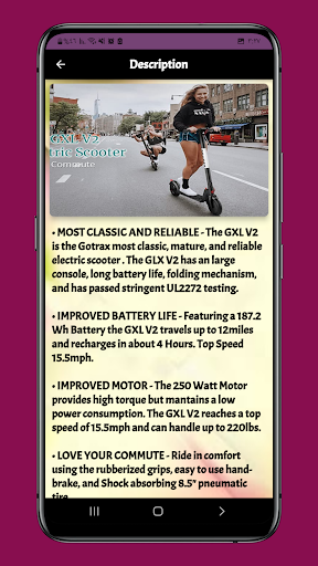 kcq scooter guide Screen 2
