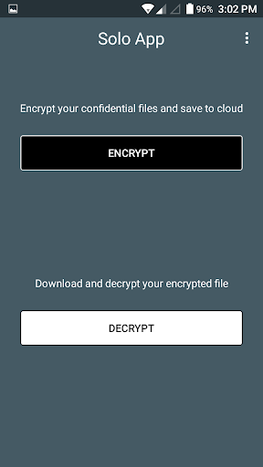 Solo App Screen 3