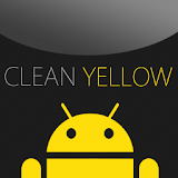 GO SMS Clean Yellow Theme icon