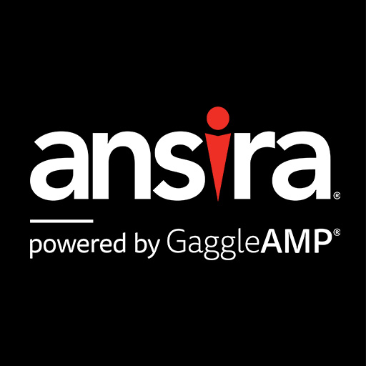 Ansira powered by GaggleAMP logo