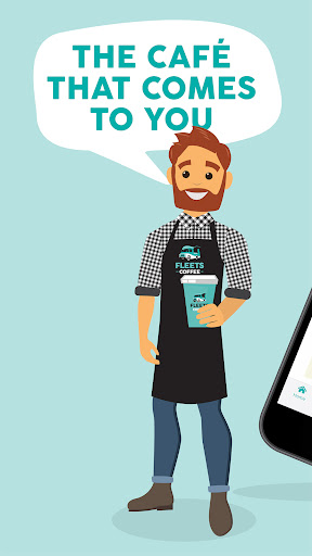 Android application Fleets Coffee screenshort