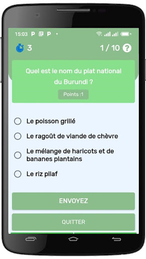 Quiz Burundi Screen 3