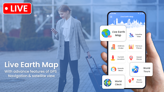 Live Street View - Earth Map Varies with device APK screenshots 1
