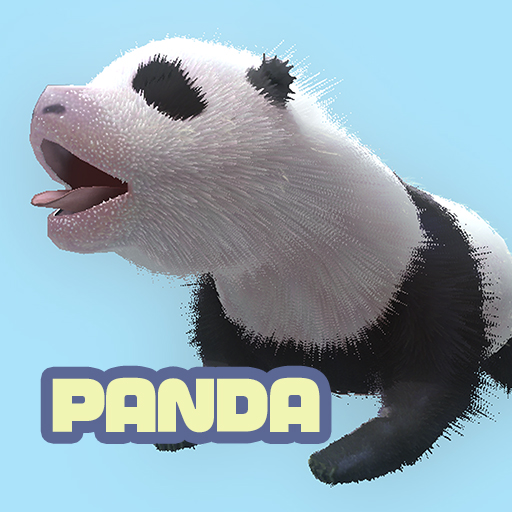Newborn panda