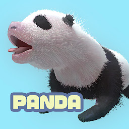 「Newborn panda」圖示圖片