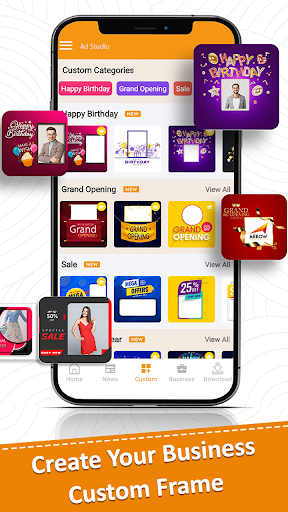 Android application Ad Studio screenshort