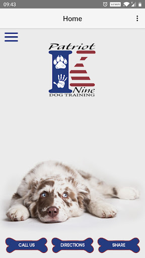 Android application Patriot K-Nine screenshort