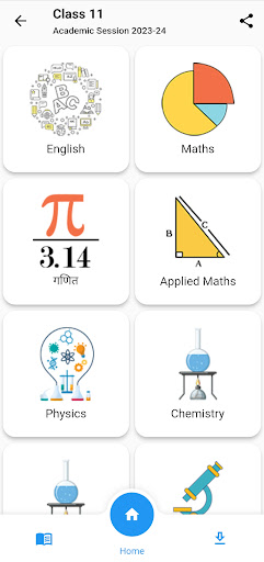 Class 11 Books and Solutions Screen 2