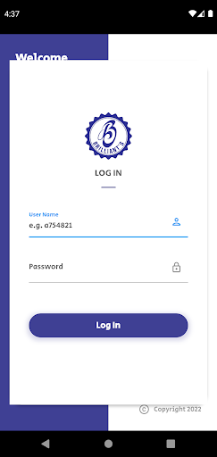 Android application Brilliant School screenshort