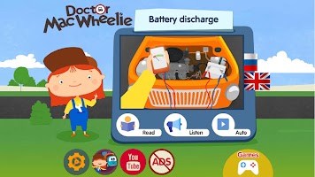 Doctor McWheelie: Battery discharge animated book