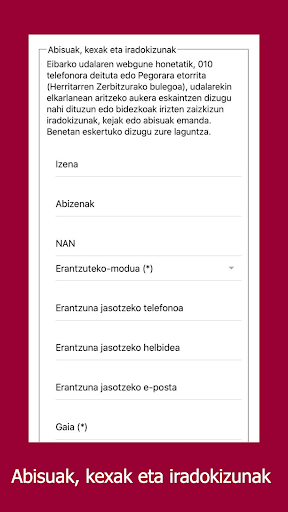 Eibarko Udala Screen 3