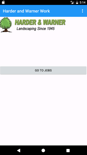 Android application Harder and Warner Job Client screenshort