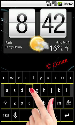 KB Skin : InovationYellow Screen 3