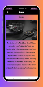 Njord Gear Smartwatch Guide