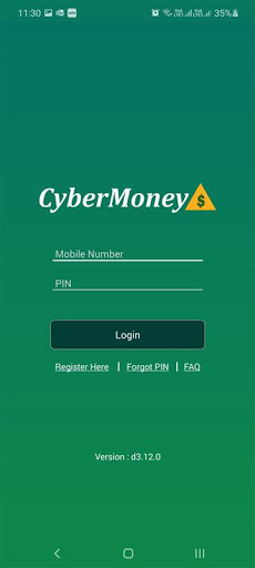 CyberMoney Screen 2