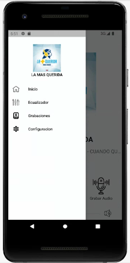 Radio La Mas Querida Screen 3