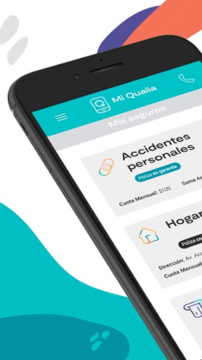 Android application Qualia Seguros screenshort