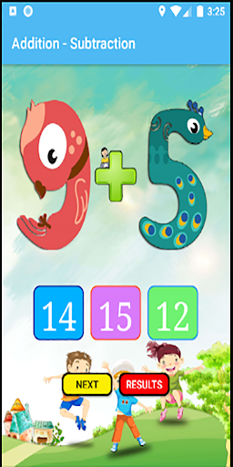 Fun Addition Subtraction Screenshot