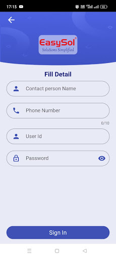 EasySol Complaint Screen 2