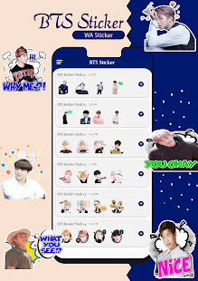 BTS Stickers for Whatsapp 2.0 APK screenshots 4