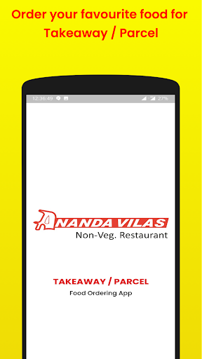 Android application Ananda Vilas NV Parcel App screenshort