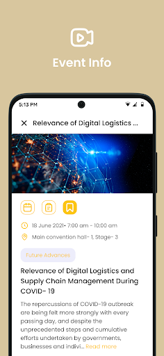 Android application Decarb Connect UK 2024 screenshort