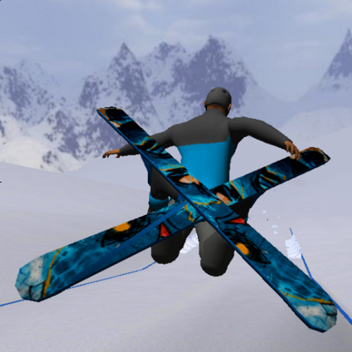 Ski Freestyle Mountain  Icon