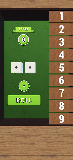 Android application Shut the Box 2023 - Math game screenshort