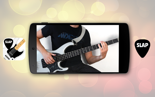 Android application SLAP Bass Lessons VIDEOS LITE screenshort