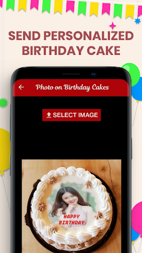 Name On Birthday Cake & Photo Screen 3