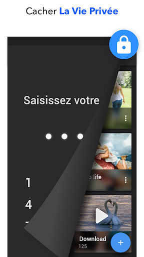 Aperçu de l'application