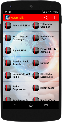 Android application News Talk RADIO screenshort