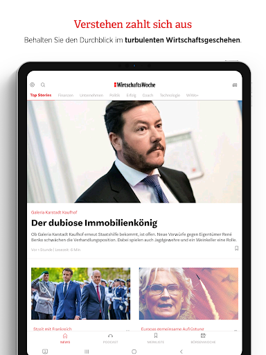 WirtschaftsWoche - Nachrichten screenshot 14