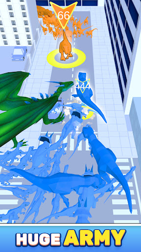 Screenshot of Dino Crowd