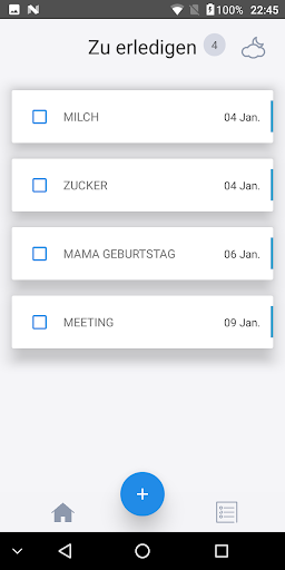 Android application Kleine einfache To-do-Liste screenshort